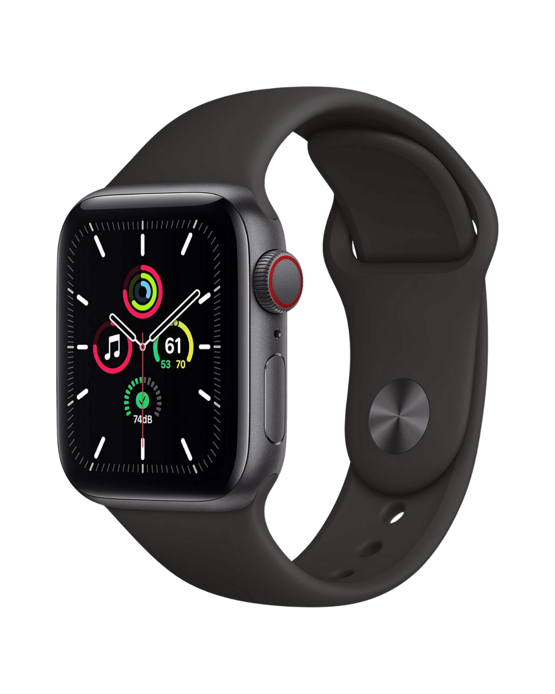 Apple Watch SE 2020 in Midnight with GPS + Cellular